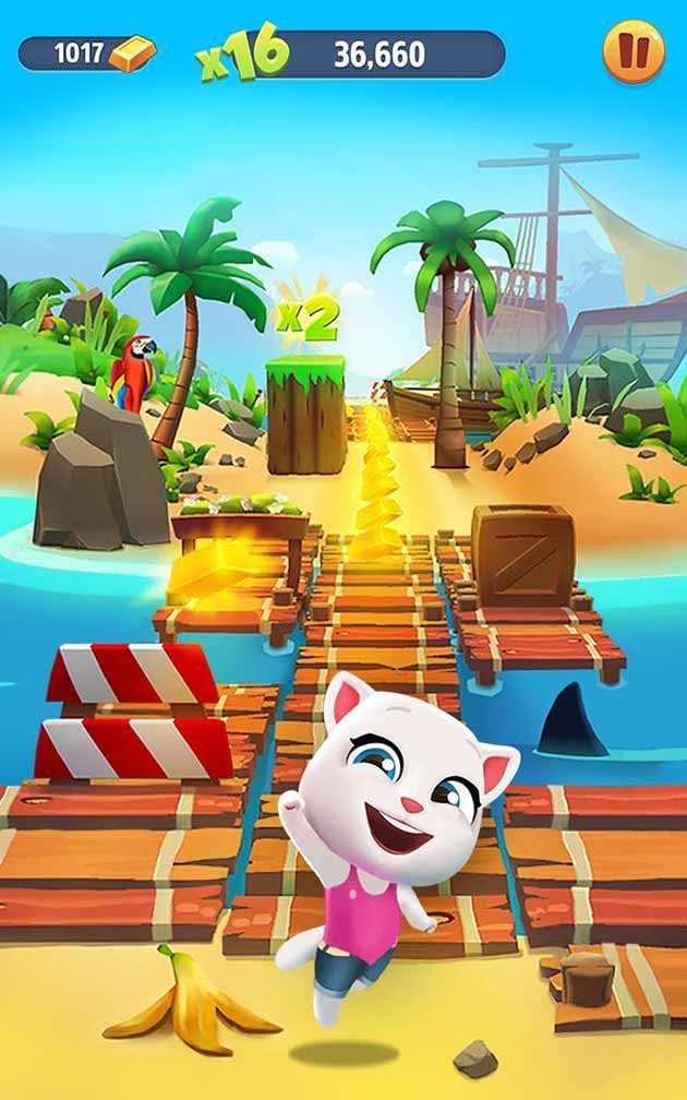 لقطة شاشة Talking Tom Gold Run 3