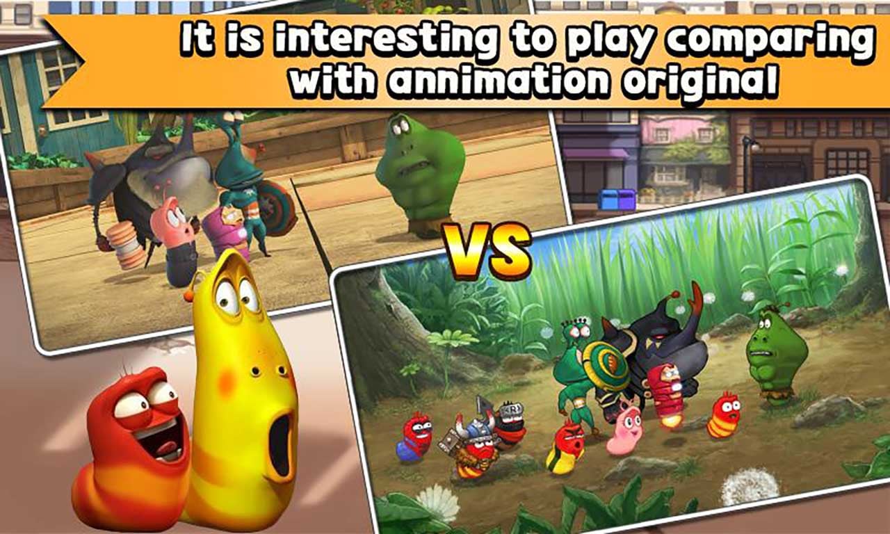 Larva Heroes: Lavengers screenshot 1