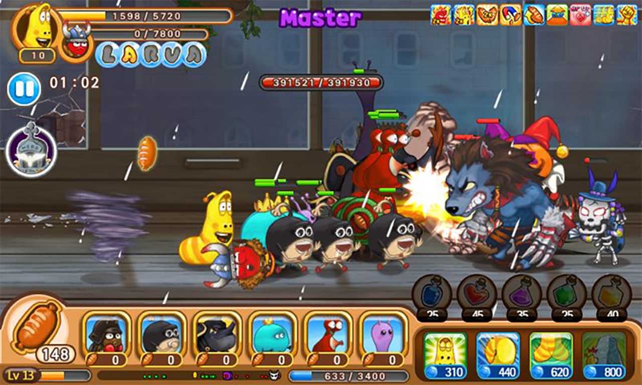 Larva Heroes: Lavengers screenshot 3