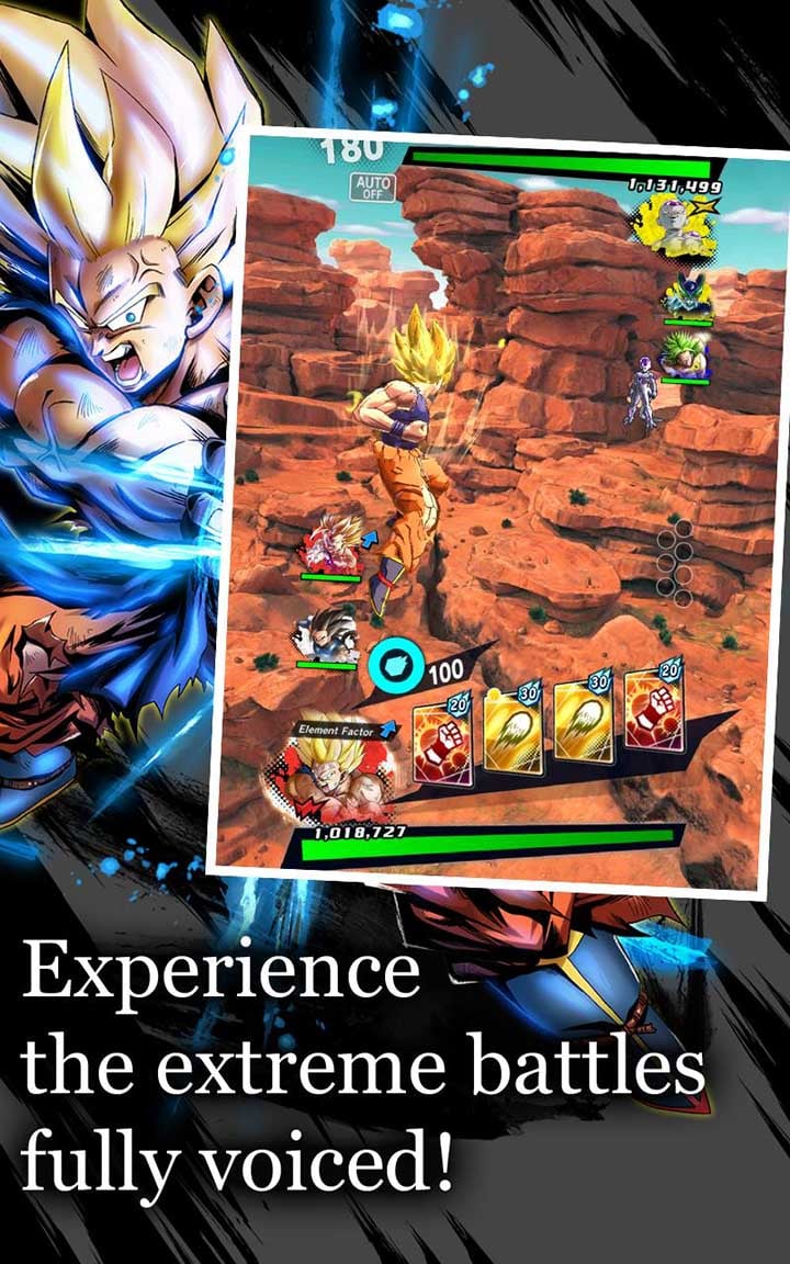 DRAGON BALL LEGENDS شاشة 1