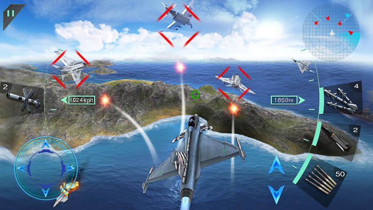 Sky Fighters 3D screenshot 3