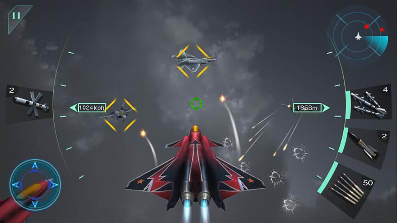 Sky Fighters 3D screenshot 2