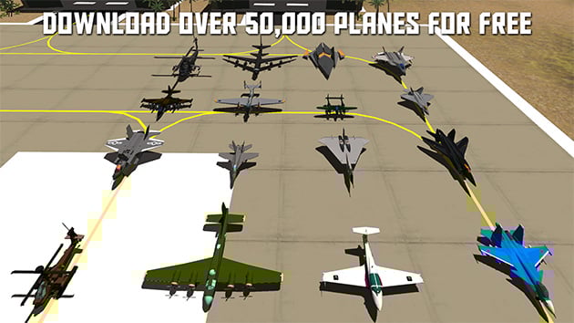 SimplePlanes لقطة شاشة 1