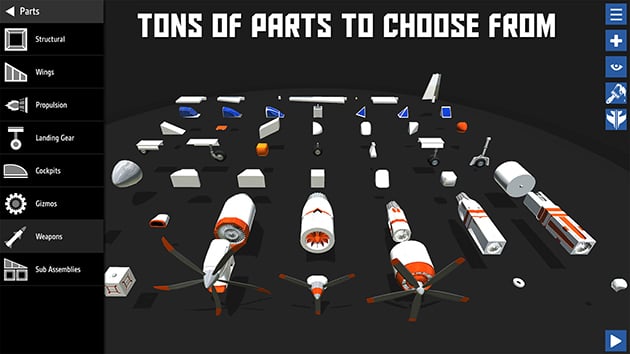 لقطة شاشة SimplePlanes 3