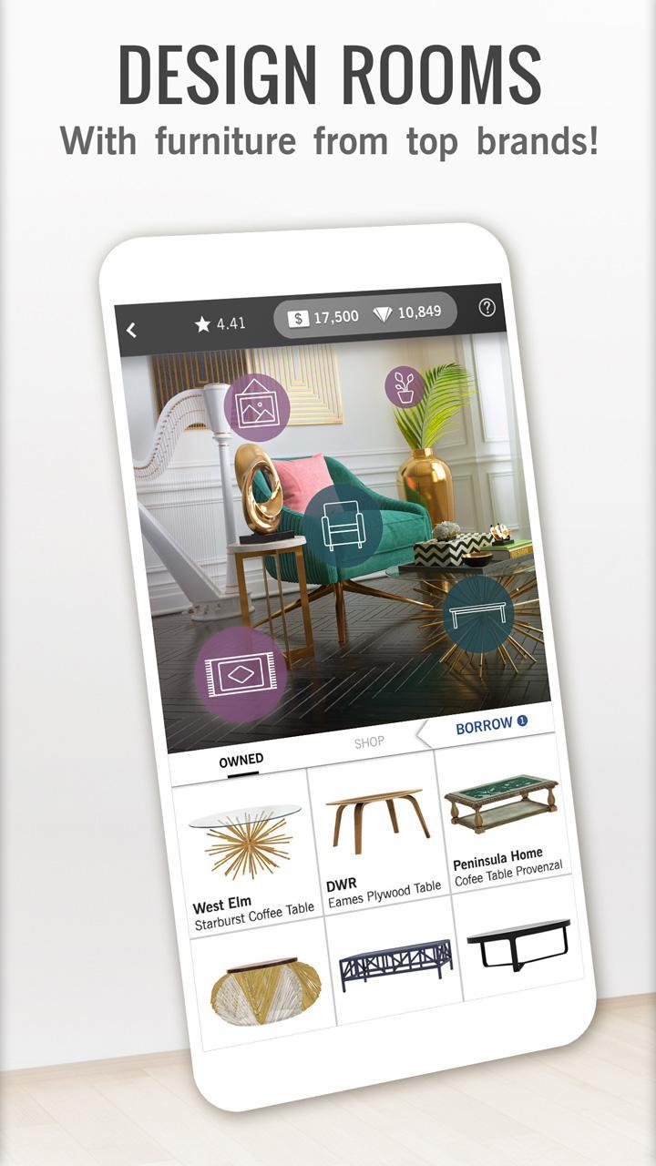 لقطة شاشة لعبة Design Home 1