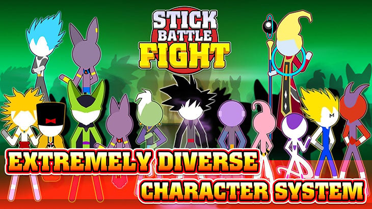 Stick Battle Fight لقطة شاشة 2