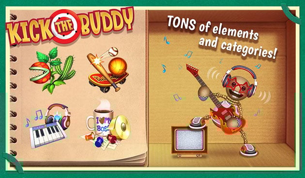 لقطة شاشة لـ Kick the Buddy 2