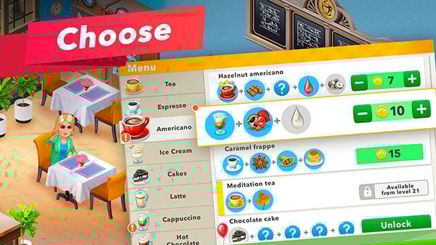 لقطة شاشة My Cafe 4