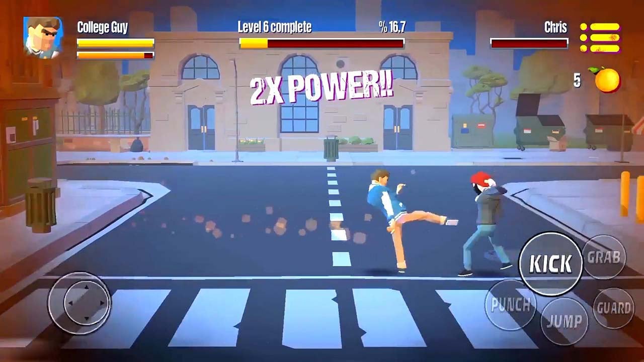 شاشة City Fighter vs Street Gang 2