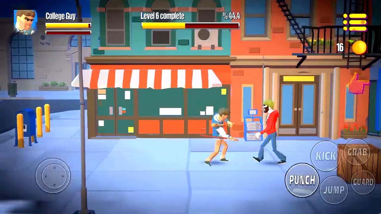 شاشة City Fighter vs Street Gang 5