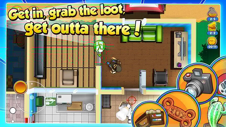 Robbery Bob 2: Double Trouble لقطة شاشة 2