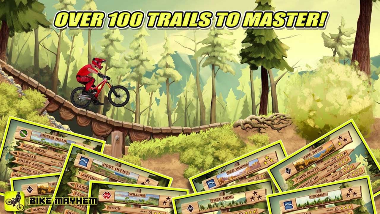 شاشة Bike Mayhem Mountain Racing 1