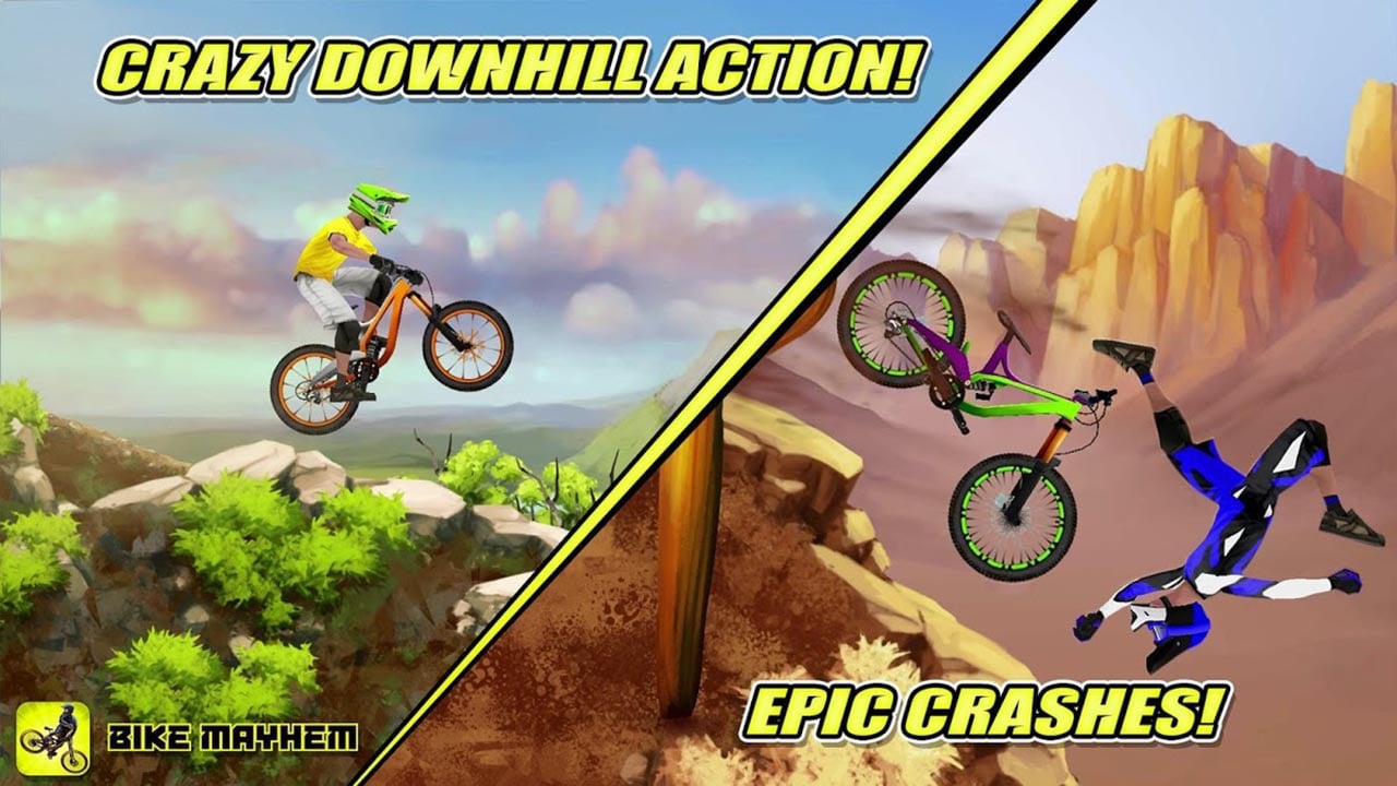 شاشة Bike Mayhem Mountain Racing 4