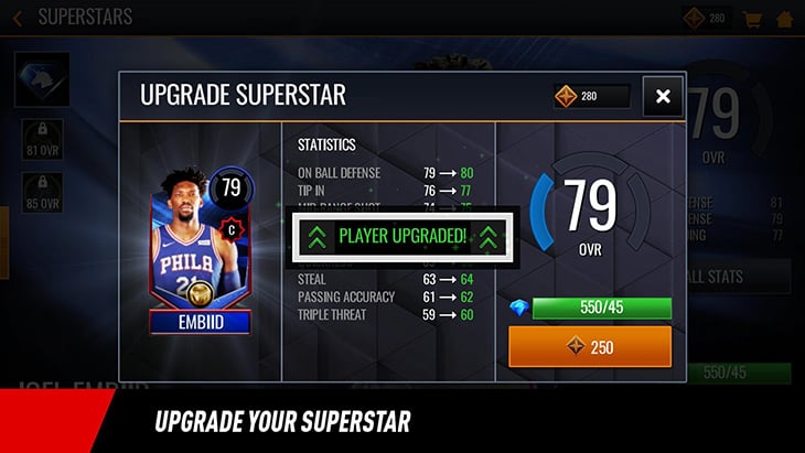 NBA LIVE Mobile Basketball screenshot 2