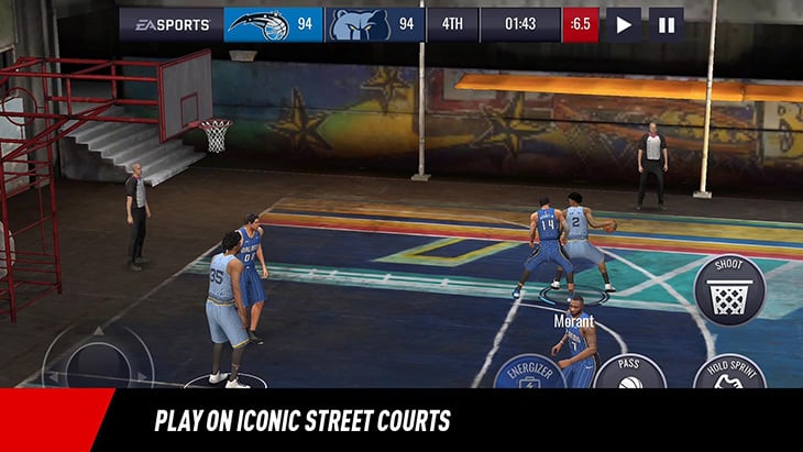 NBA LIVE Mobile Basketball screenshot 3