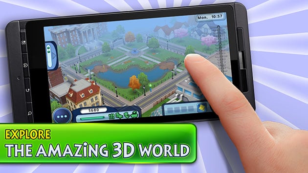 لقطة شاشة لعبة The Sims 3