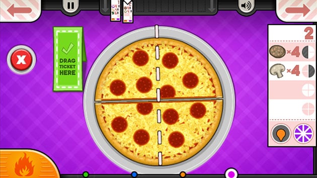 لقطة شاشة Papa's Pizzeria To Go 3
