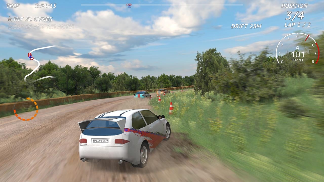 Rally Fury لقطة شاشة 1