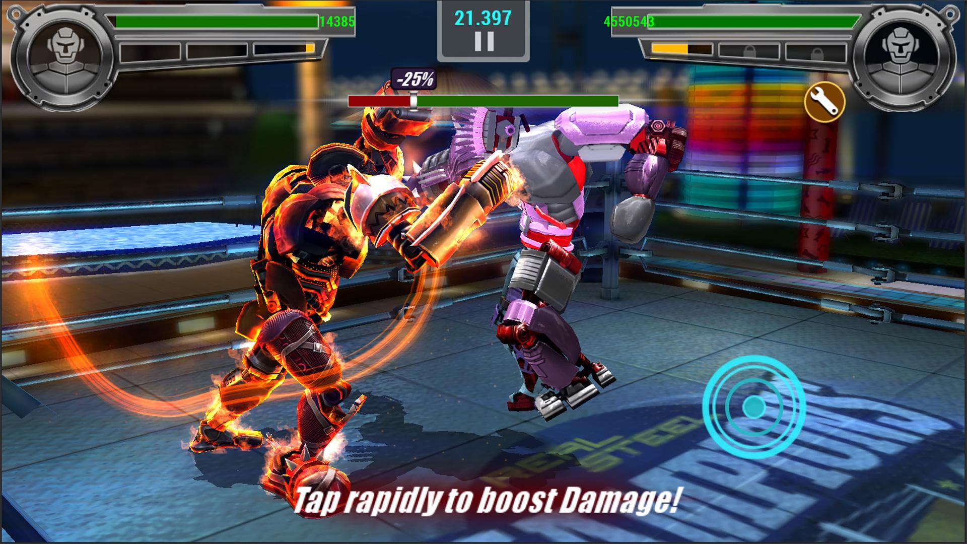 شاشة لافتة Real Steel Boxing Champions 2