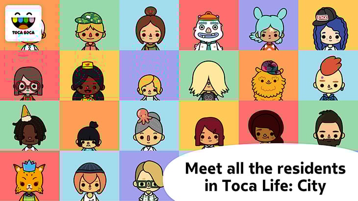 Toca Life City لقطة الشاشة 1