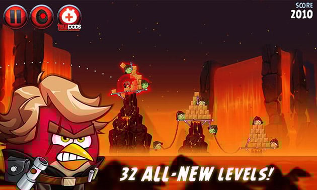 Angry Birds Star Wars 2 screenshot 1