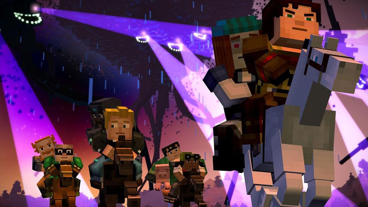 شاشة Minecraft Story Mode 4