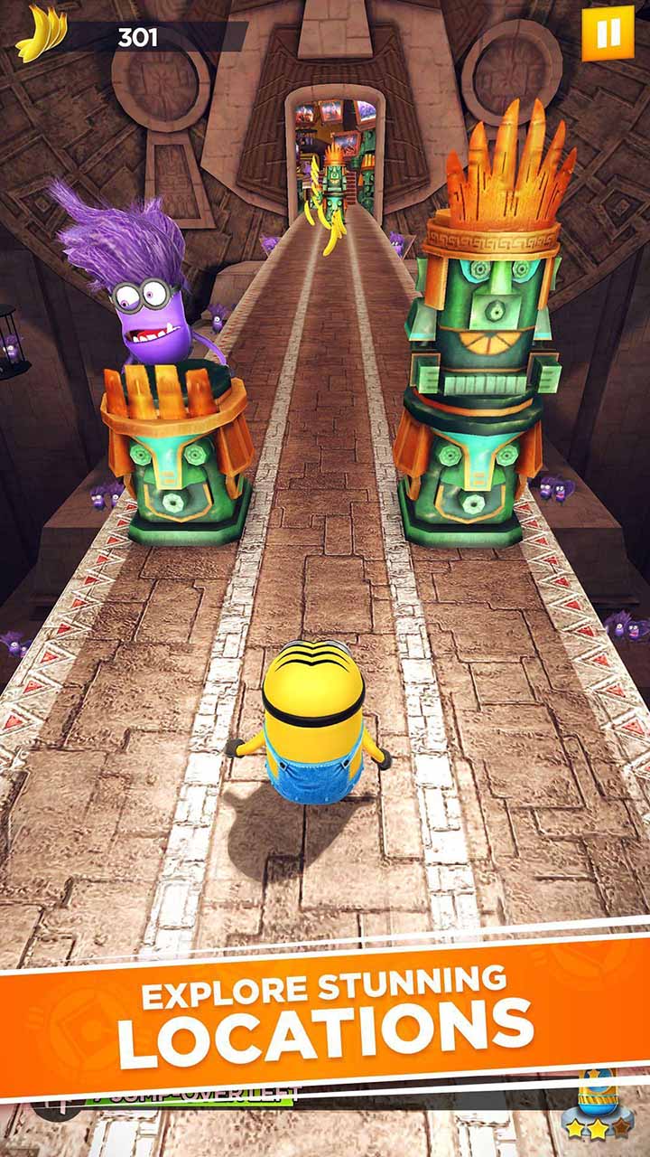 شاشة Minion Rush 4