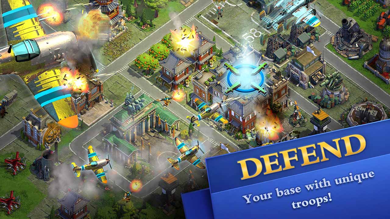 شاشة DomiNations 2