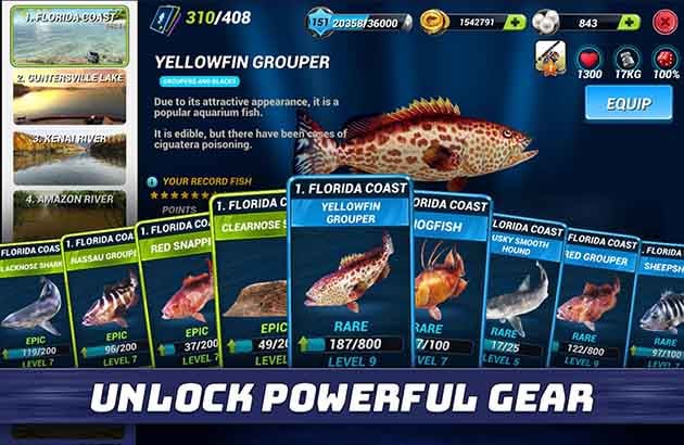 لقطة شاشة لعبة Fishing Clash 2