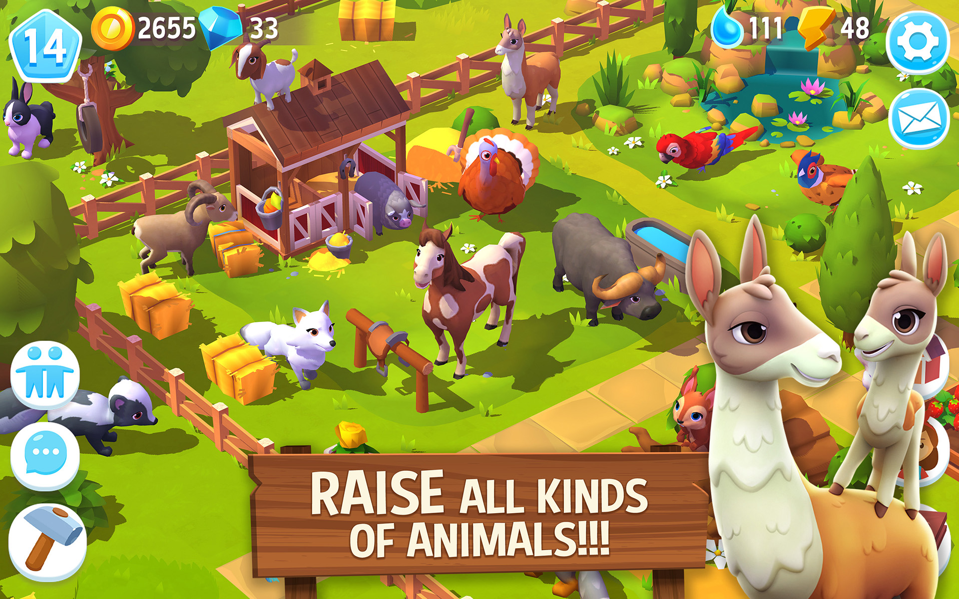 شاشة FarmVille 3 Animals 4