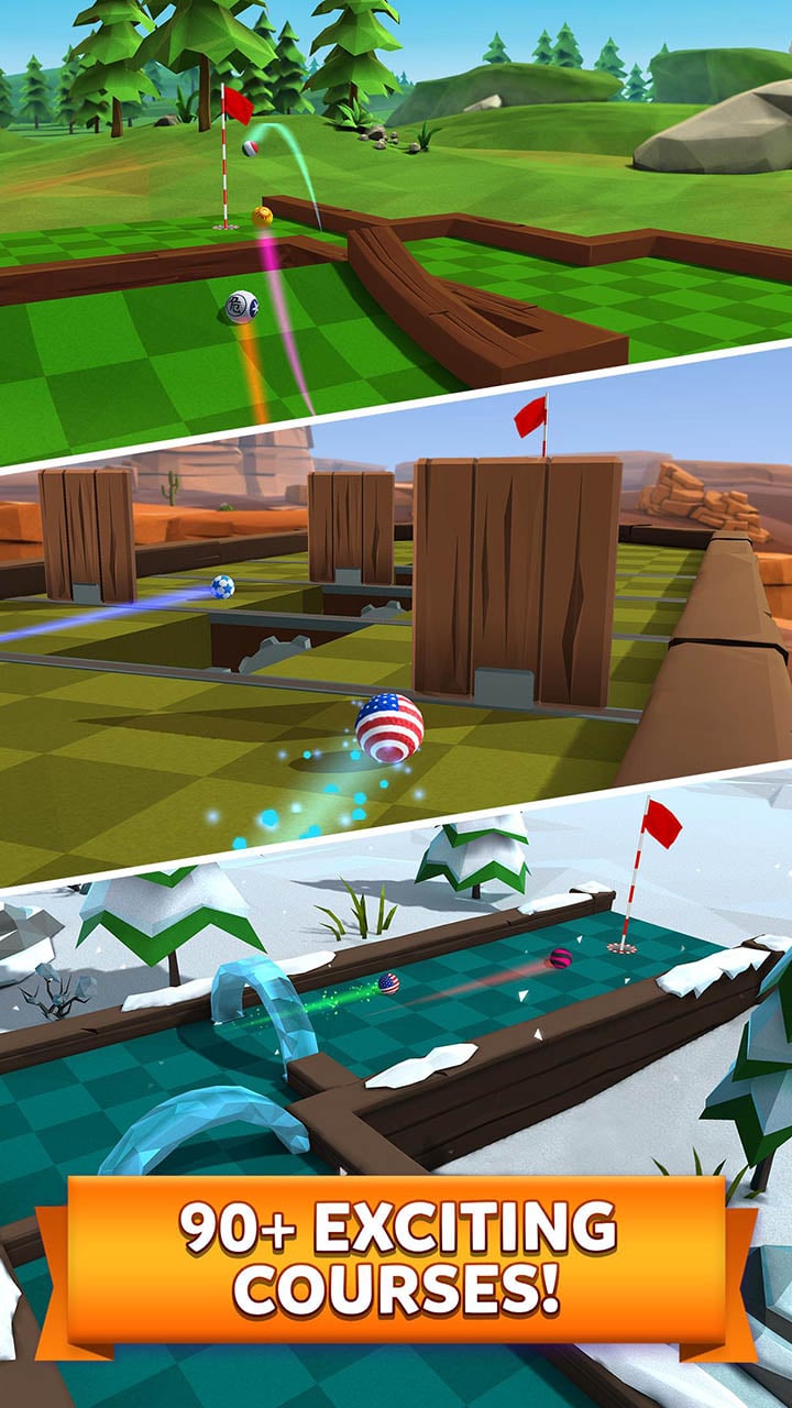 شاشة Golf Battle 4