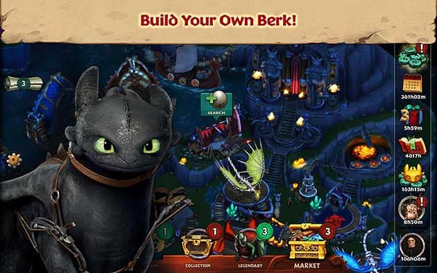 Dragons: Rise of Berk لقطة الشاشة 1