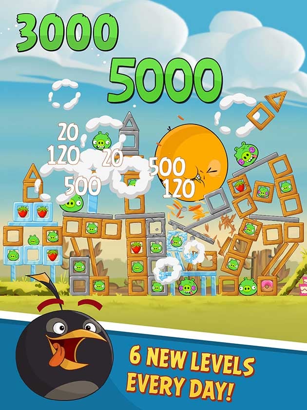 Angry Birds Classic لقطة شاشة 4