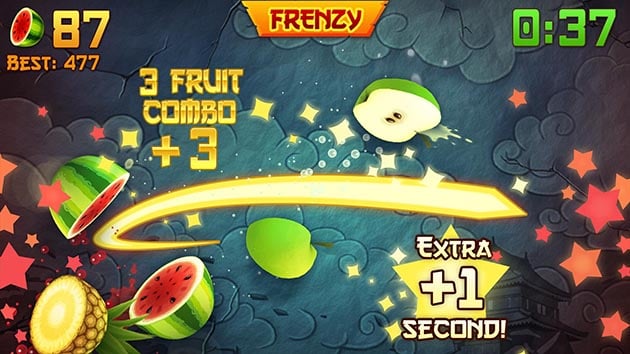 Fruit Ninja لقطة شاشة 1