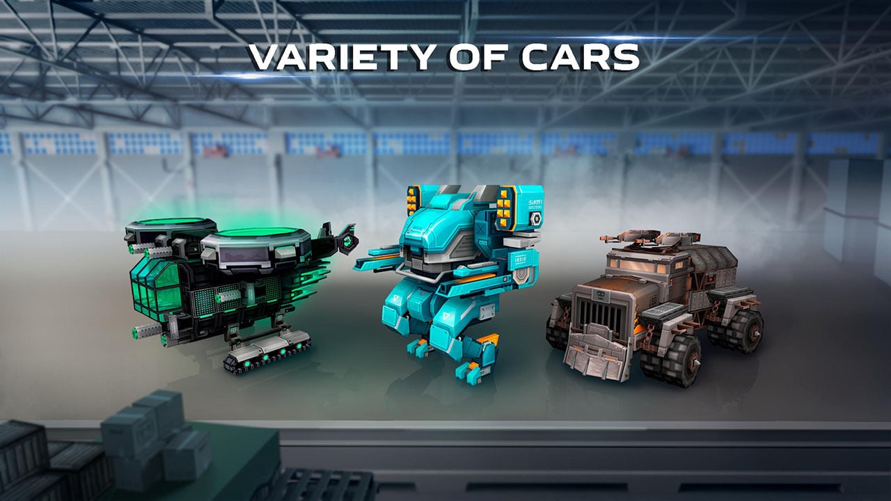 شاشة Blocky Cars 4