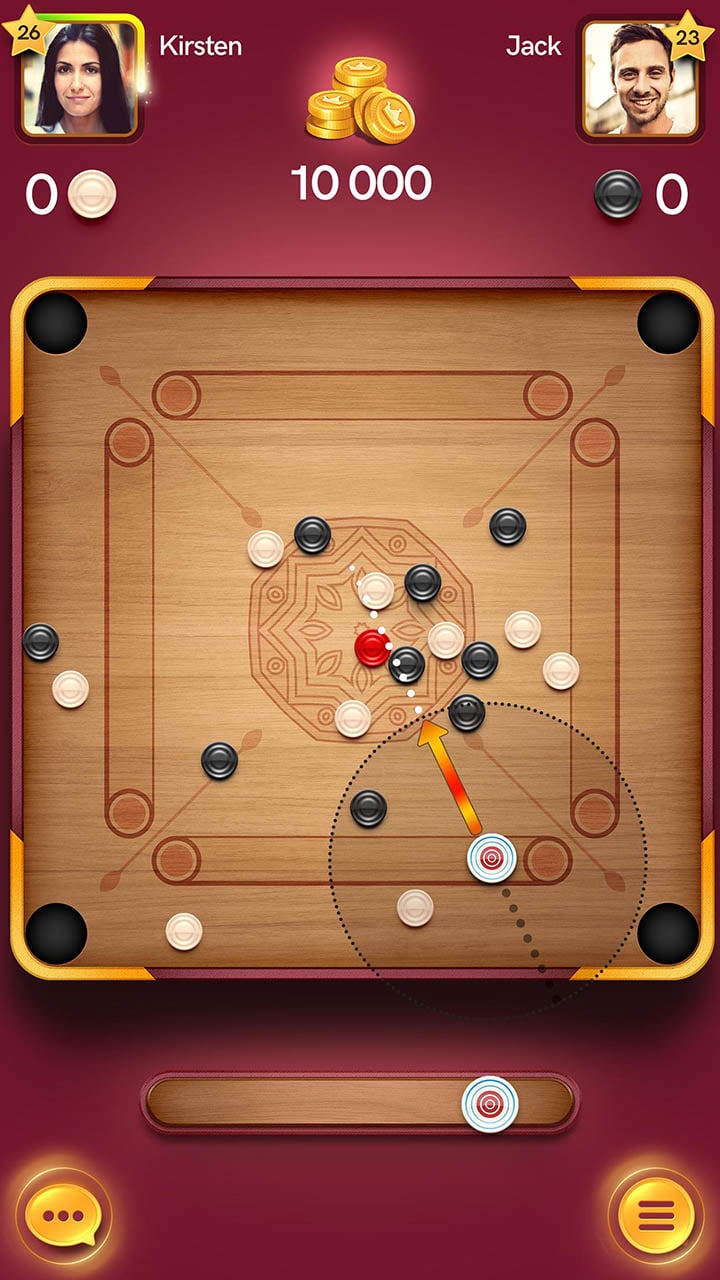 شاشة لعبة Carrom Pool Disc 3