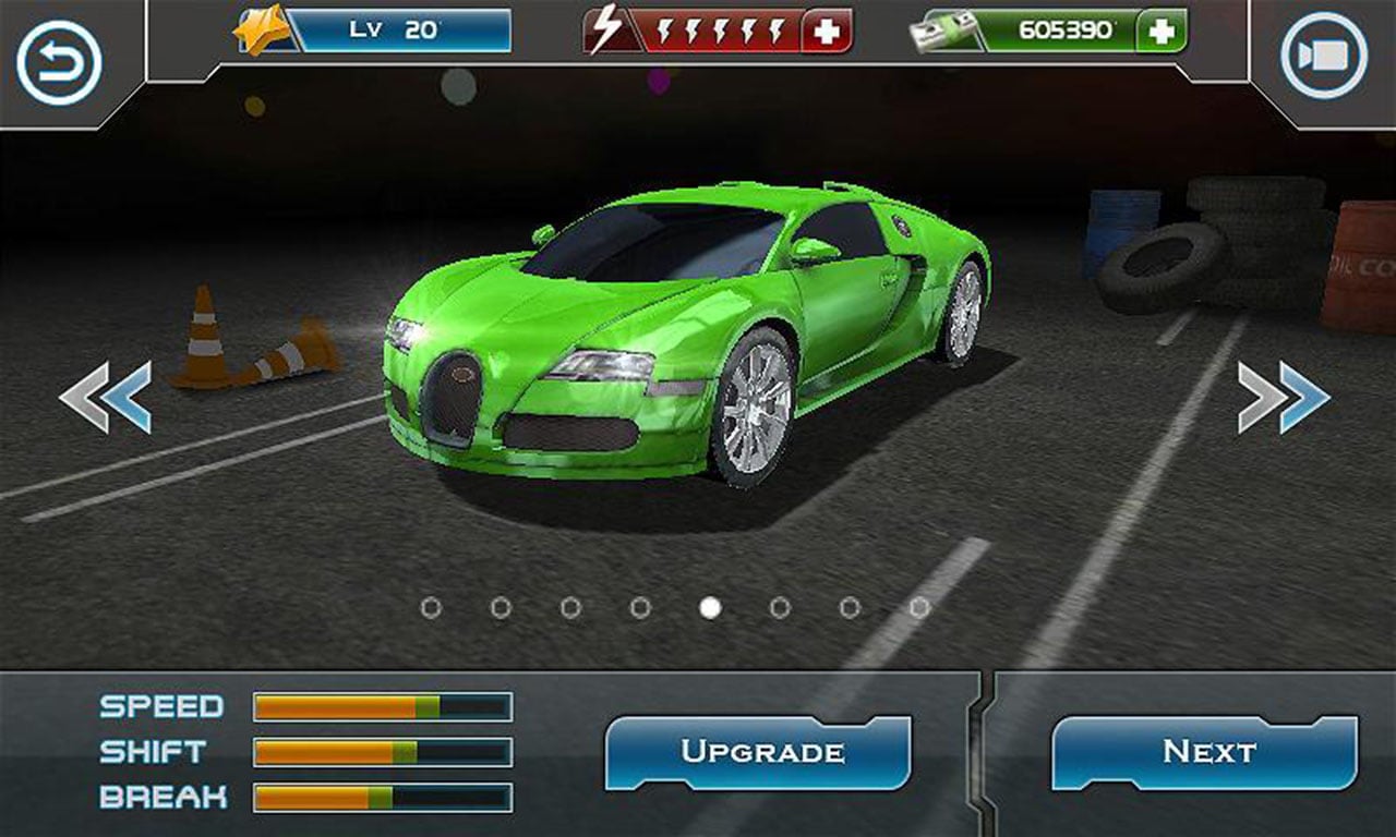 شاشة Turbo Driving Racing 3D 2