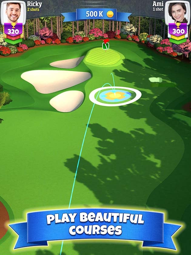 لقطة شاشة لعبة Golf Clash