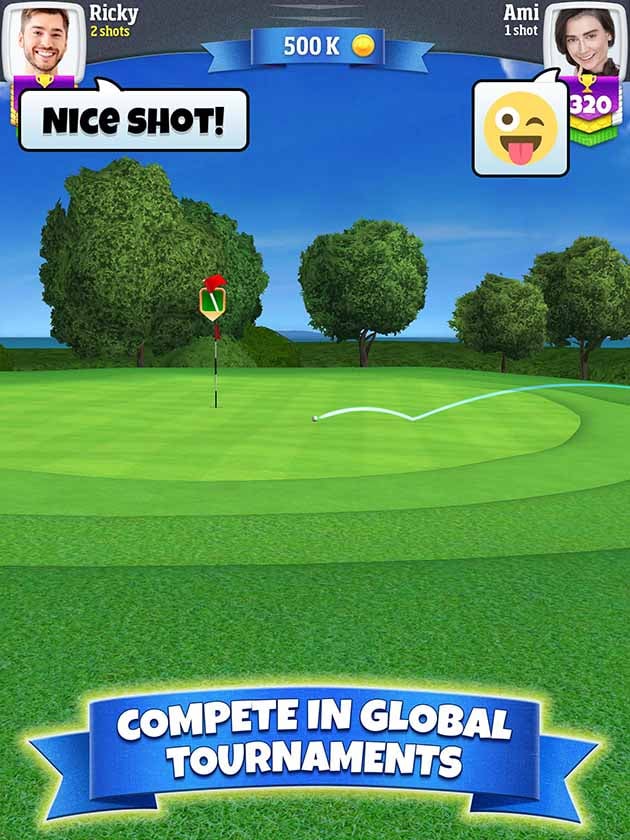 لقطة شاشة لعبة Golf Clash