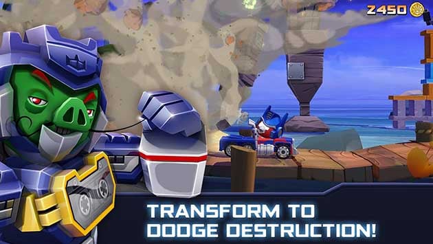 Angry Birds Transformers لقطة شاشة 3