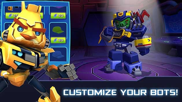 Angry Birds Transformers screenshot 1