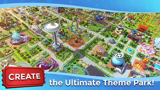 RollerCoaster Tycoon Touch لقطة شاشة 1