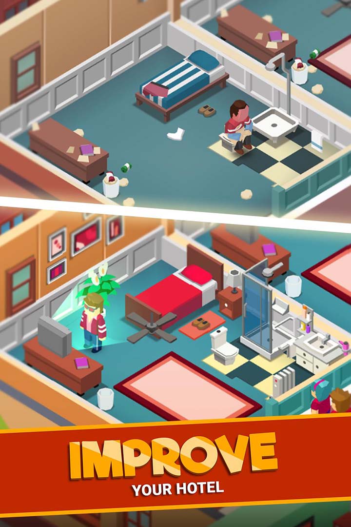 Hotel Empire Tycoon لقطة الشاشة 1