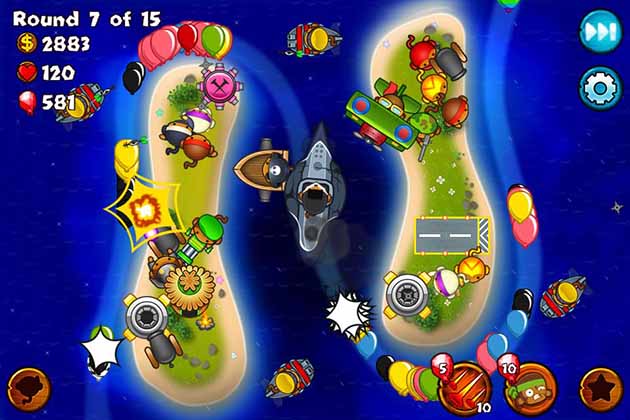 Bloons Monkey City لقطة شاشة 3