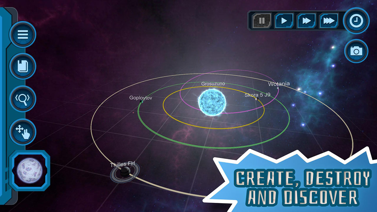 شاشة My Pocket Galaxy 1