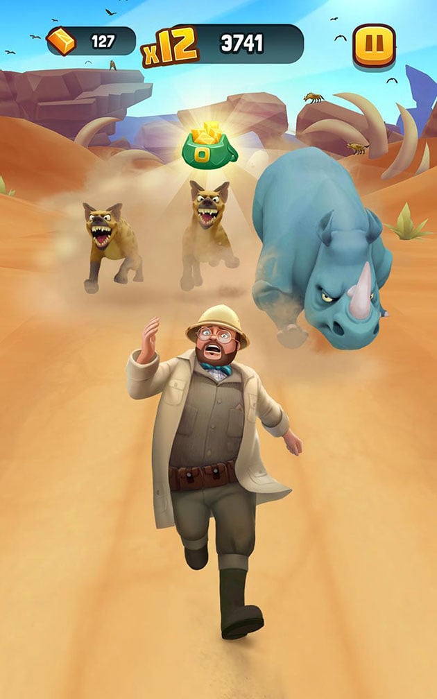 لقطة شاشة Jumanji Epic Run 3