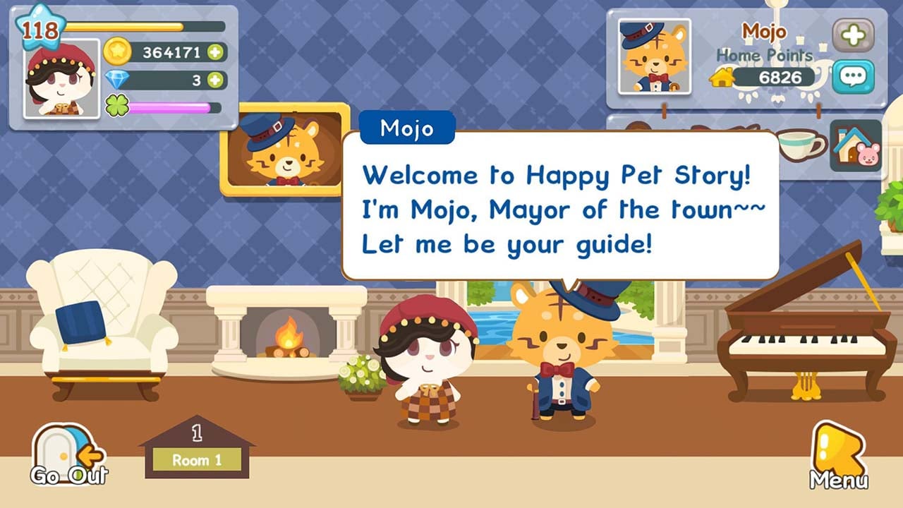 شاشة Happy Pet Story 2