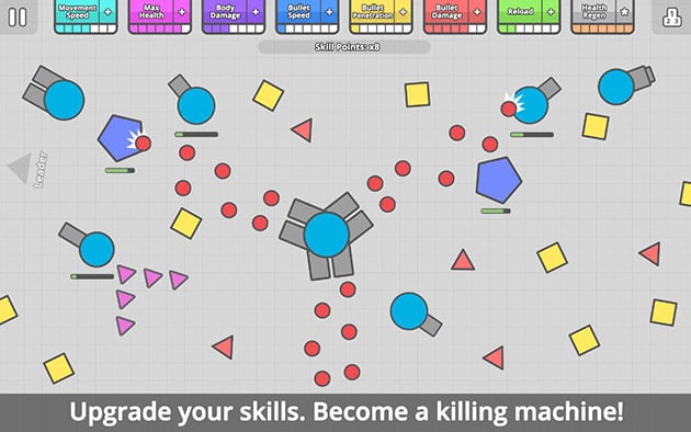 لقطة شاشة Diep.io 3