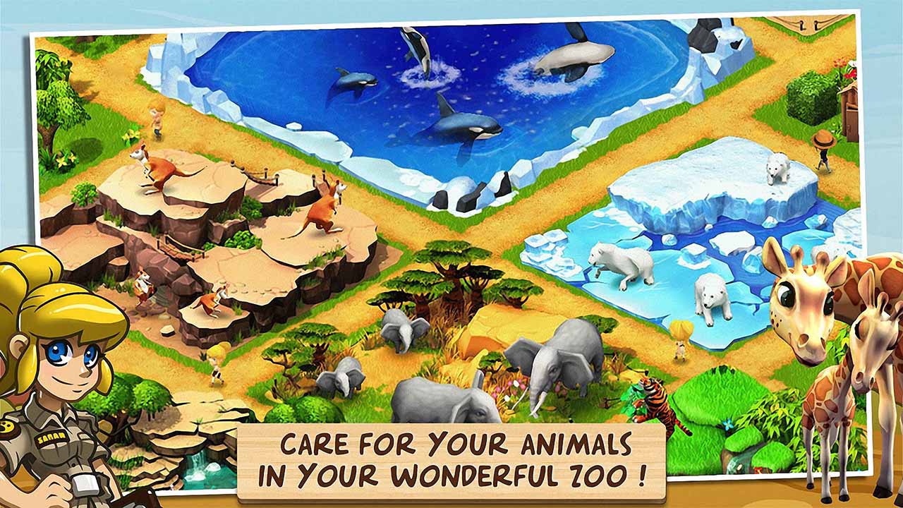 شاشة Wonder Zoo 0