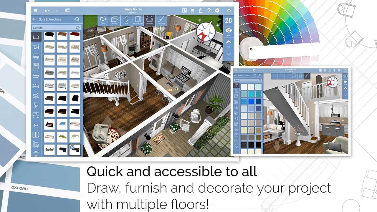 شاشة Home Design 3D 1